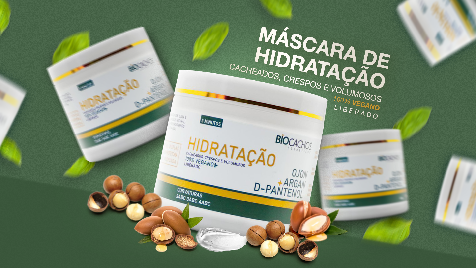 Bio Cachos - Máscara de Hidratação